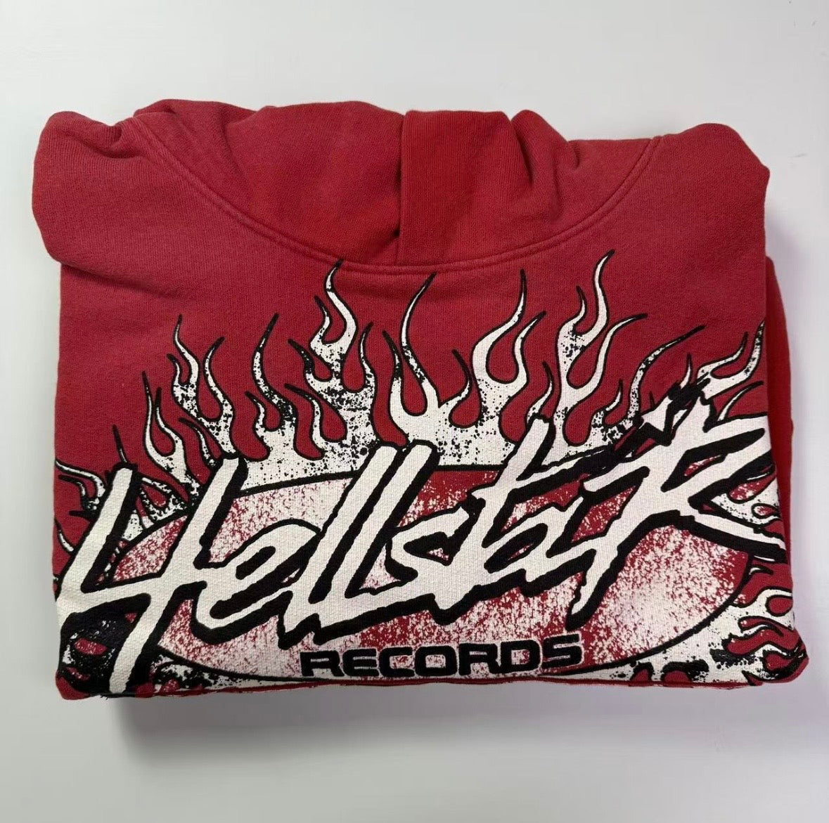 Red And White Hellstar Hoodie