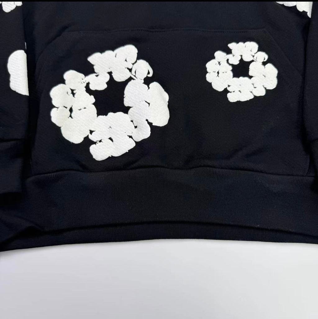 Navy Blue Denim Tears Hoodie