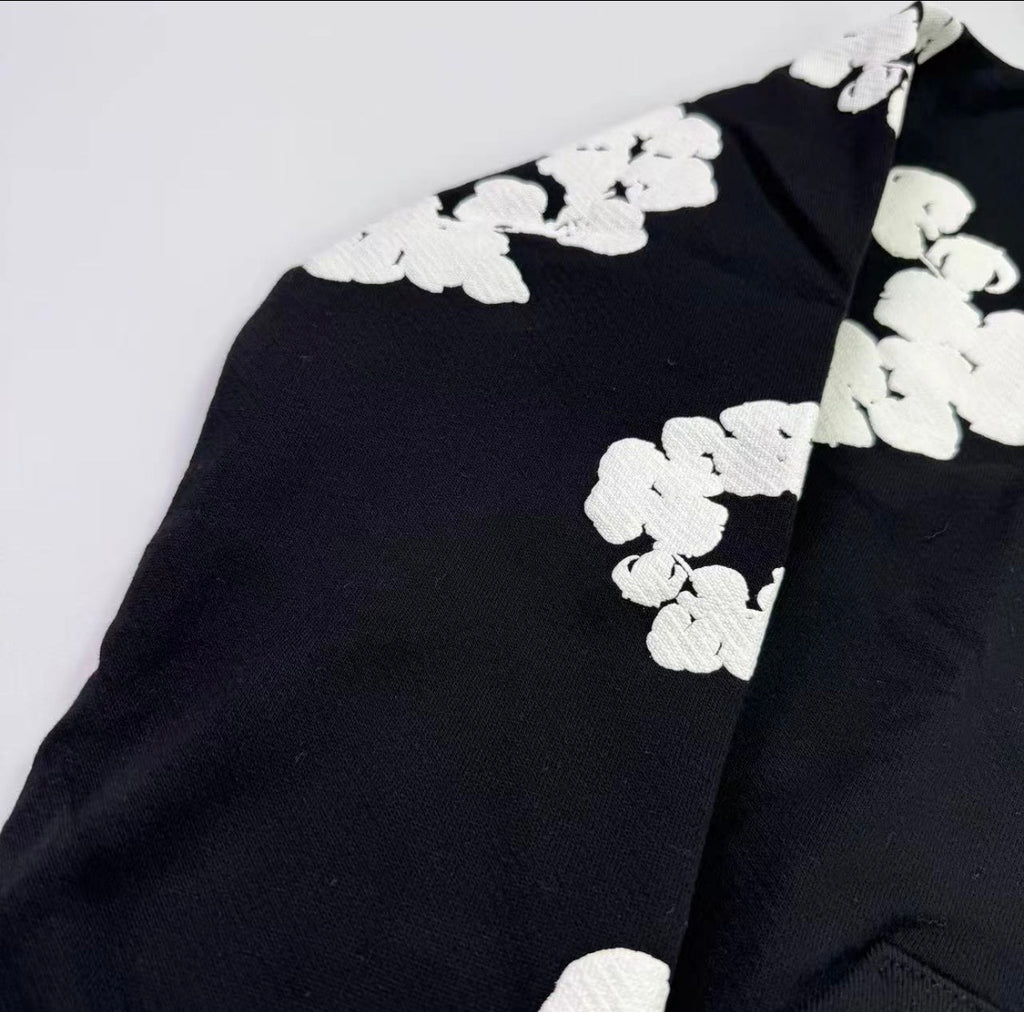 Navy Blue Denim Tears Hoodie