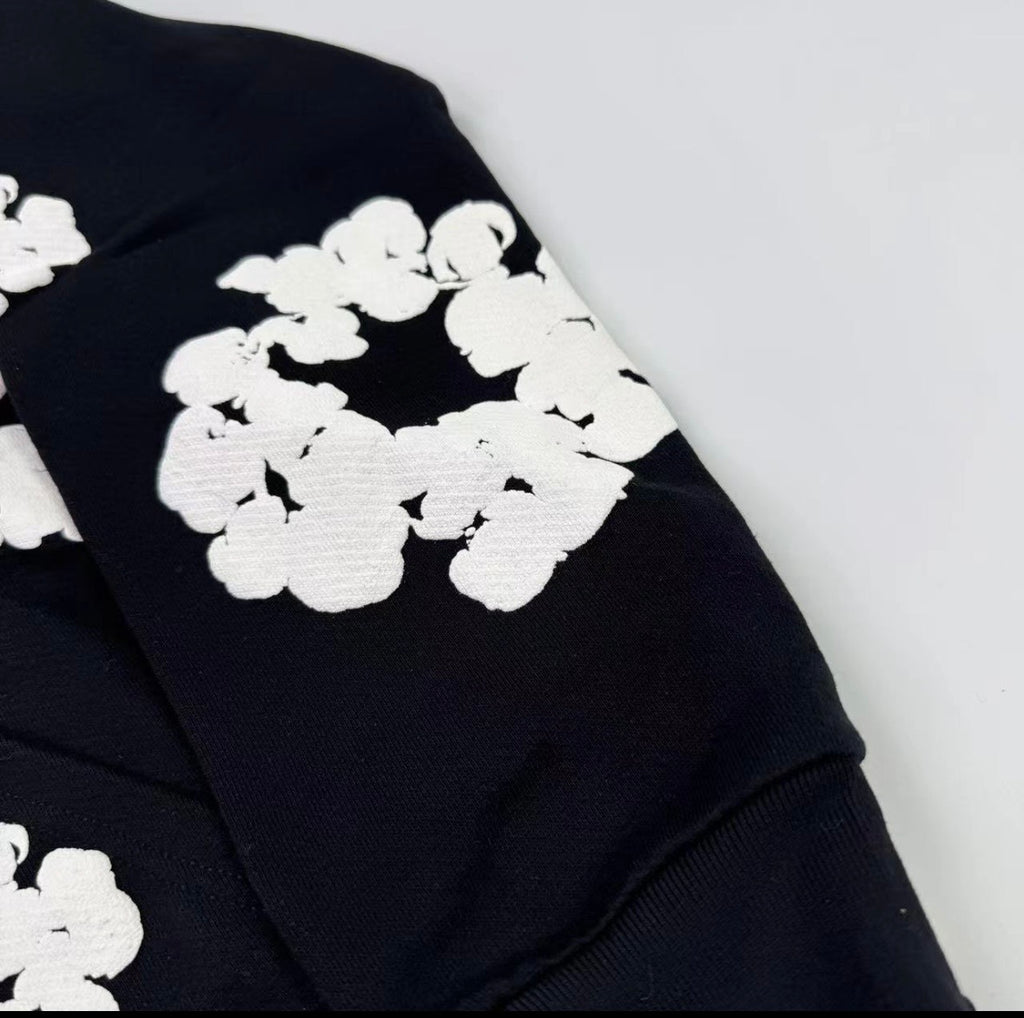 Navy Blue Denim Tears Hoodie